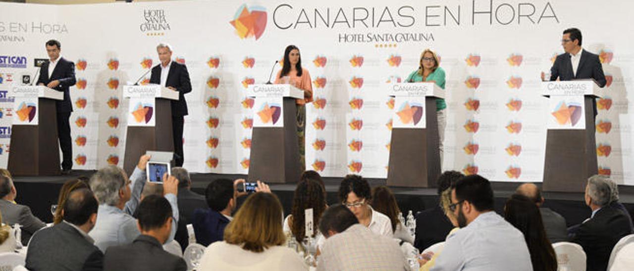 Los candidatos se enrocan