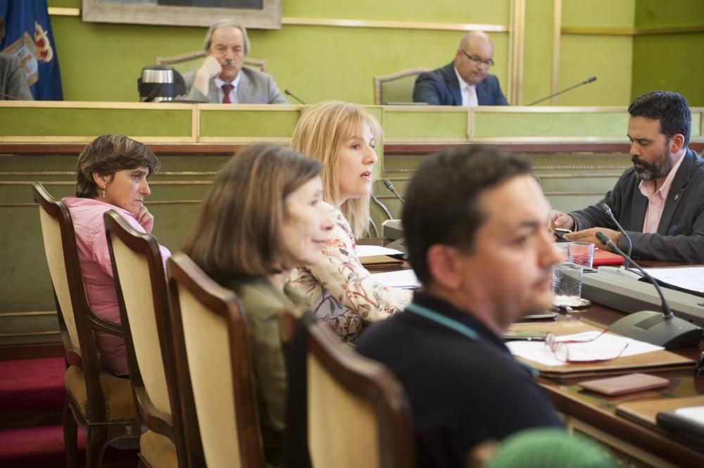 Pleno en el Ayuntamiento de Oviedo