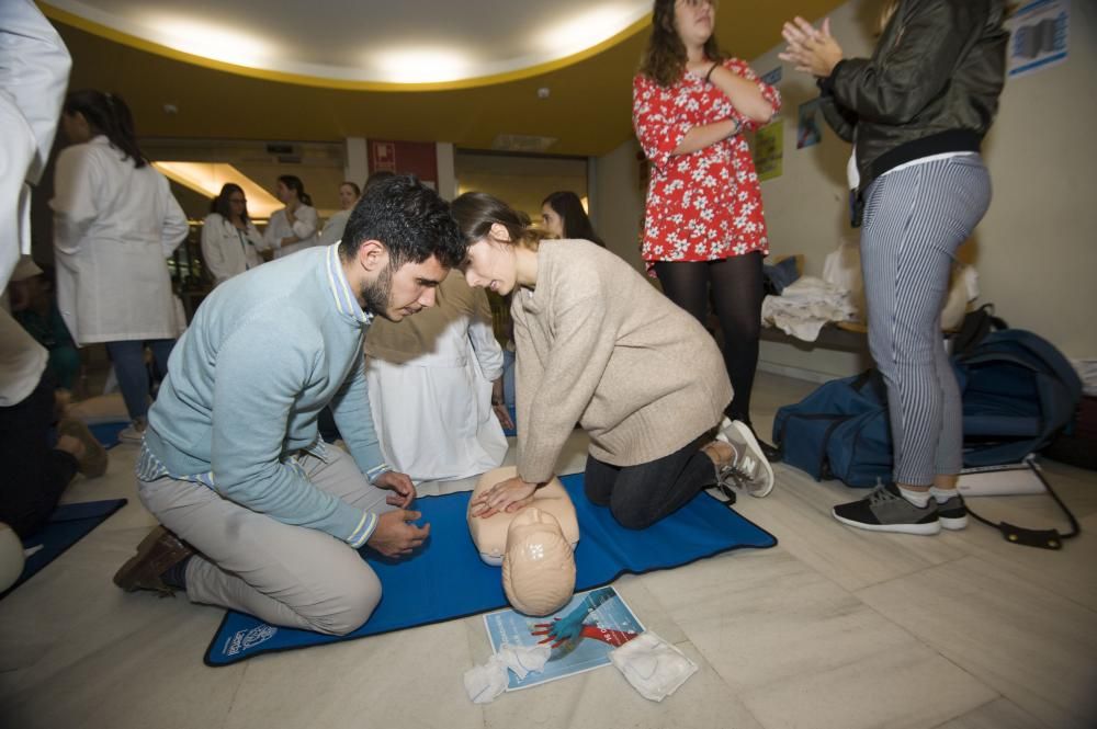 Demostración en el Hospital de A Coruña