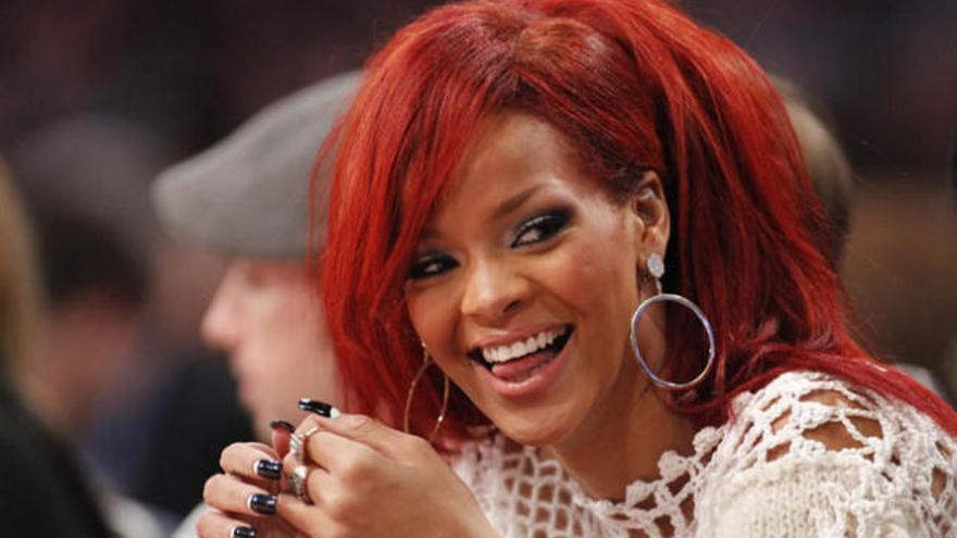 La cantante Rihanna.