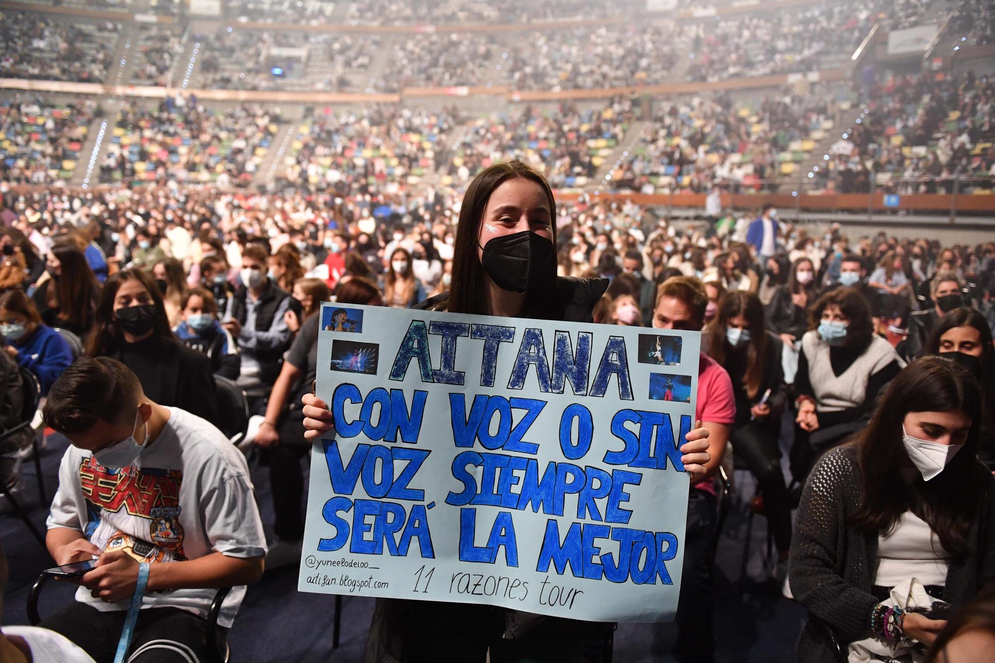 Concierto de Aitana en el Coliseum de A Coruña