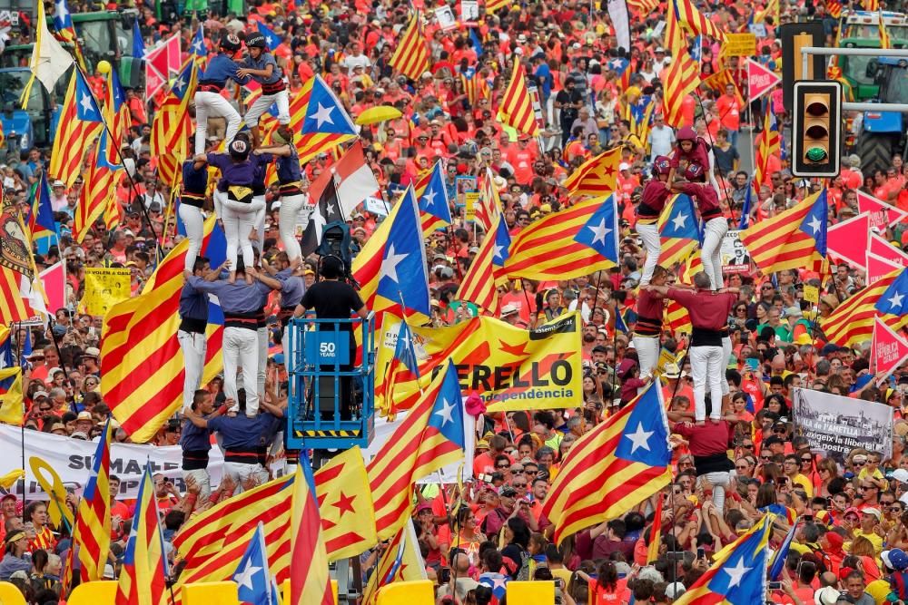 Les millors imatges de la Diada 2018