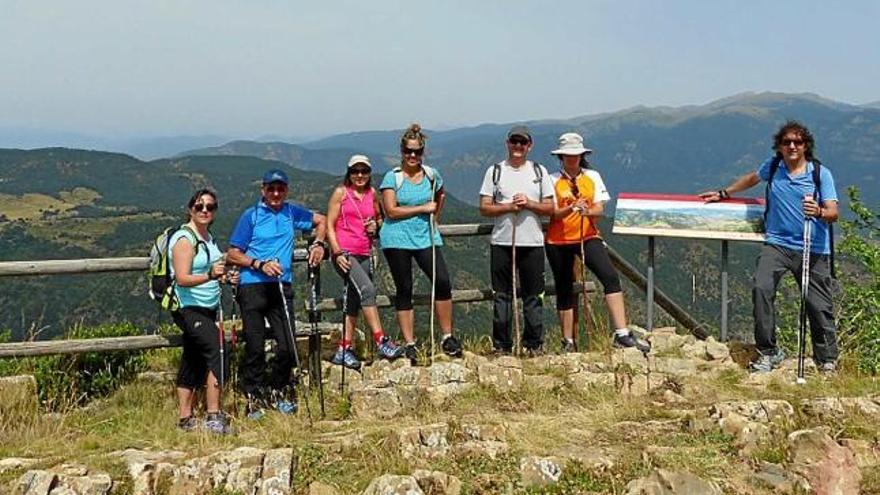 Una sortida guiada de l&#039;associació Nordic Walking Pirineus