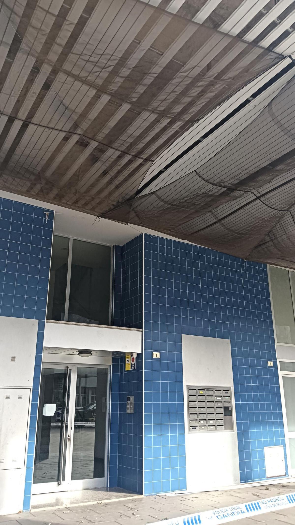 Las láminas desprendidas.