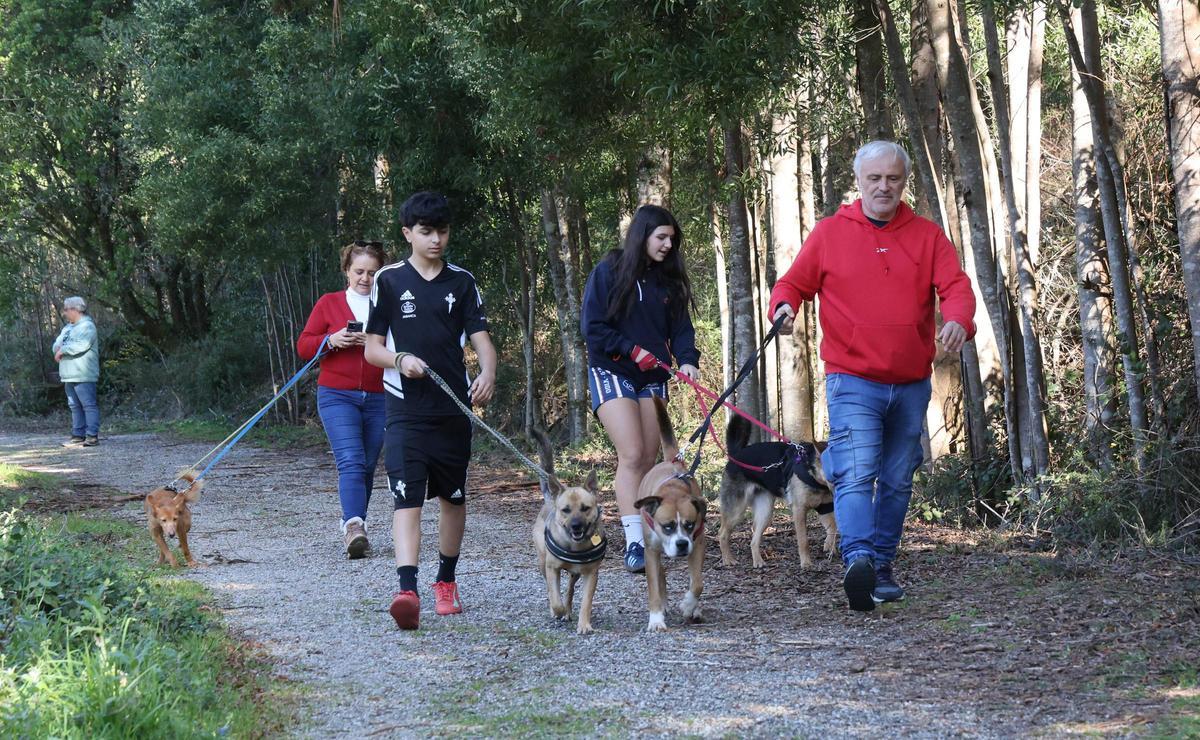 Un paseo por una buena causa: la protectora Os Biosbardos y FARO se unen en la suscripción solidaria