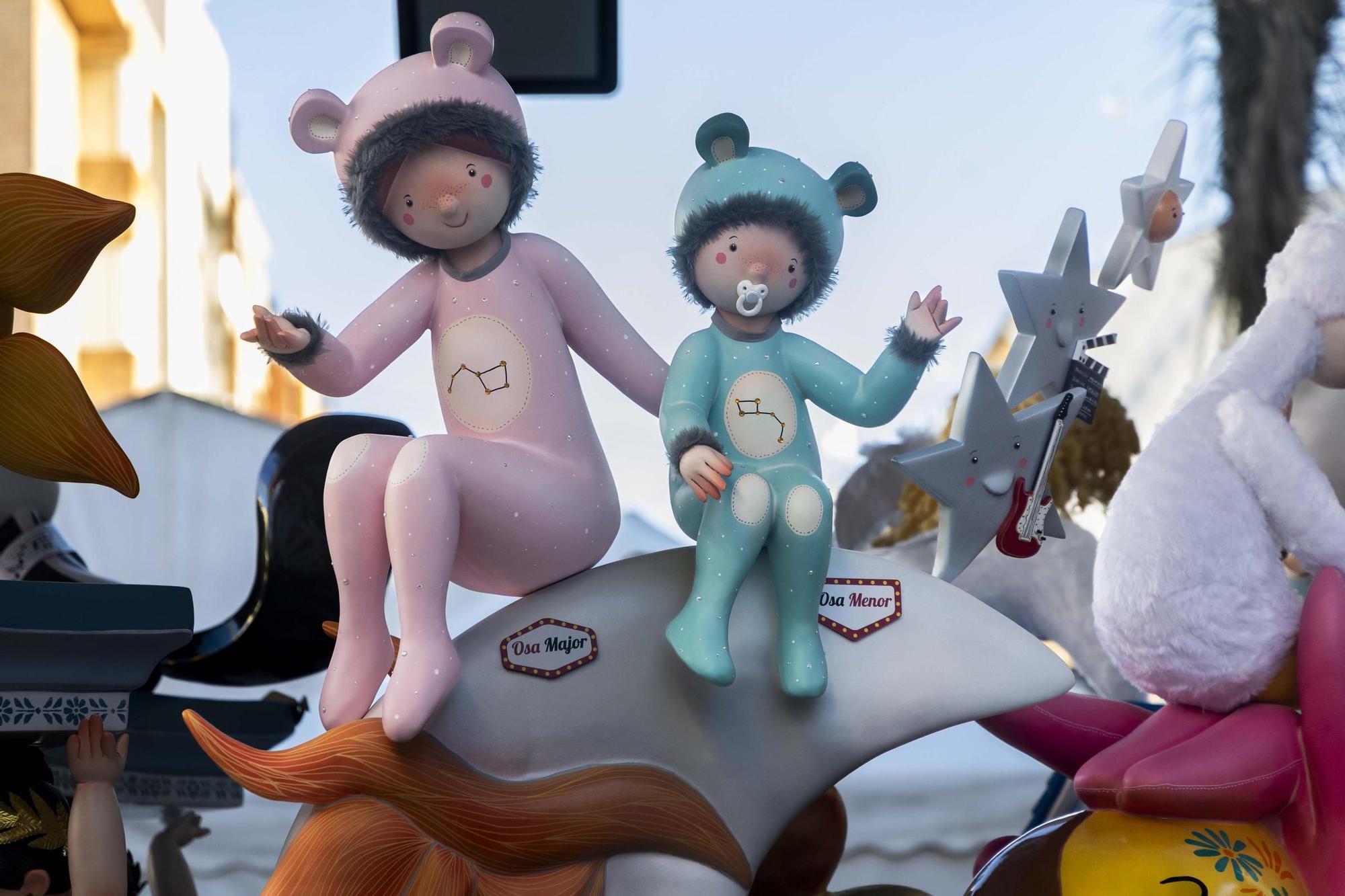 La falla infantil de Malvarrosa-Antonio Ponz-Cavite, en imágenes