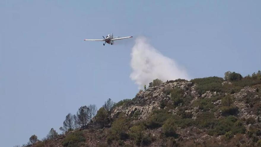 Ocho incendios ponen en alerta a Castellón y Valencia