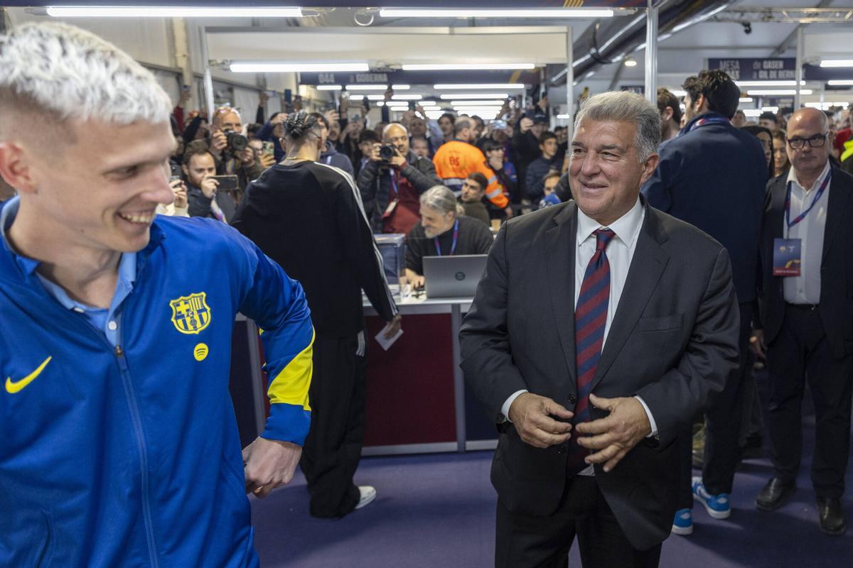 ELECCIONES FC BARCELONA 2026. FOTO: DANI BARBEITO