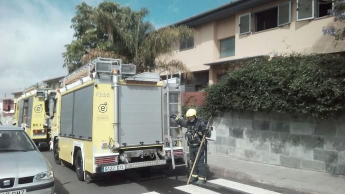 Incendio en una vivienda de Santa Brígida