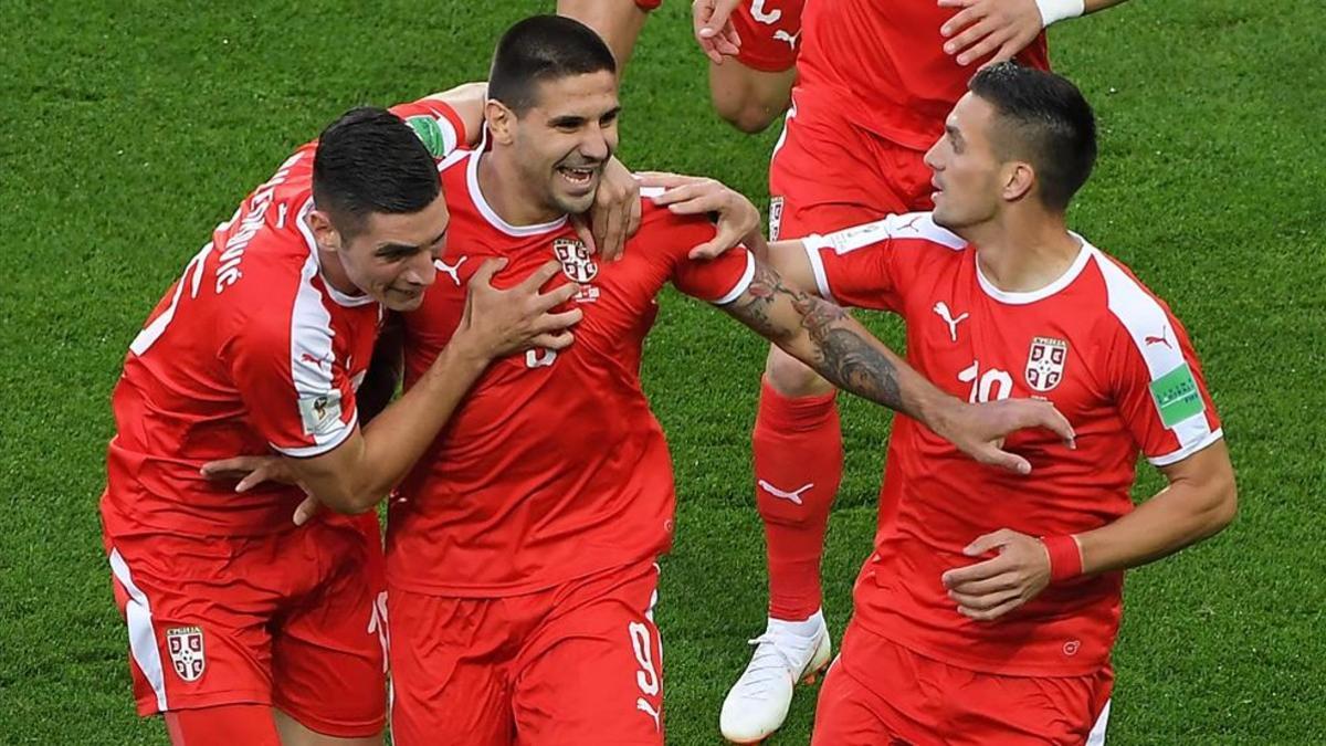 Mitrovic y Serbia sueñan con ganar a Brasil