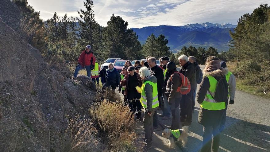 El Grup de Recerca de Cerdanya estudia la mineralogia de la Solana