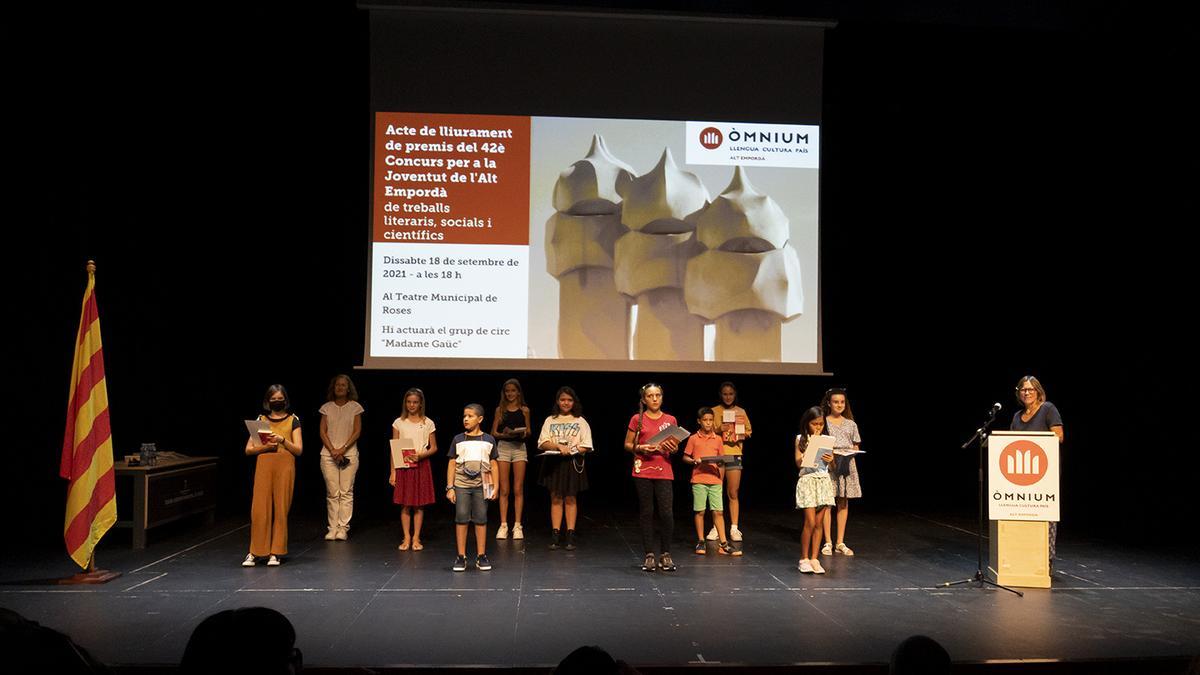 L&#039;alumnat de Primària premiat en el Concurs per a la Joventut de l&#039;Alt Empordà 2021