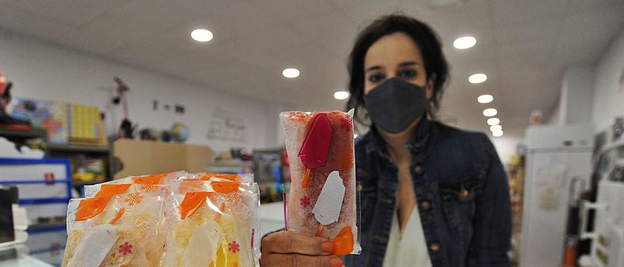 Los helados también son una opción para los celíacos, como estos polos sin gluten.   | // BERNABÉ/JAVIER LALÍN