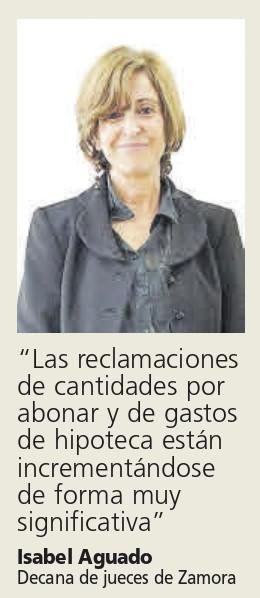 Isabel Aguado, decana de jueces de Zamora.