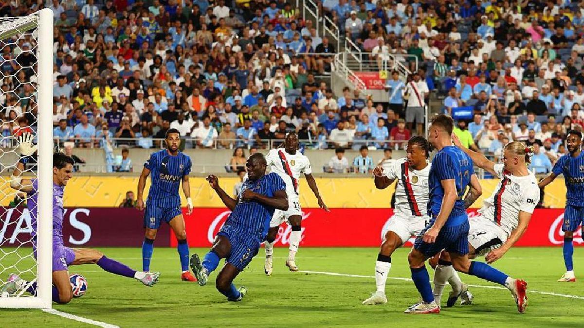 Al Hilal sorprendió al Manchester City y avanzó de fase tras un festival de goles