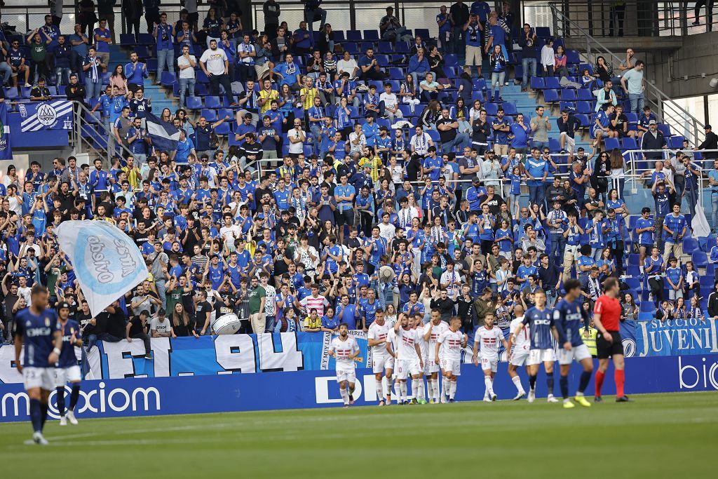 Las imágenes del partido Real Oviedo - FC Cartagena