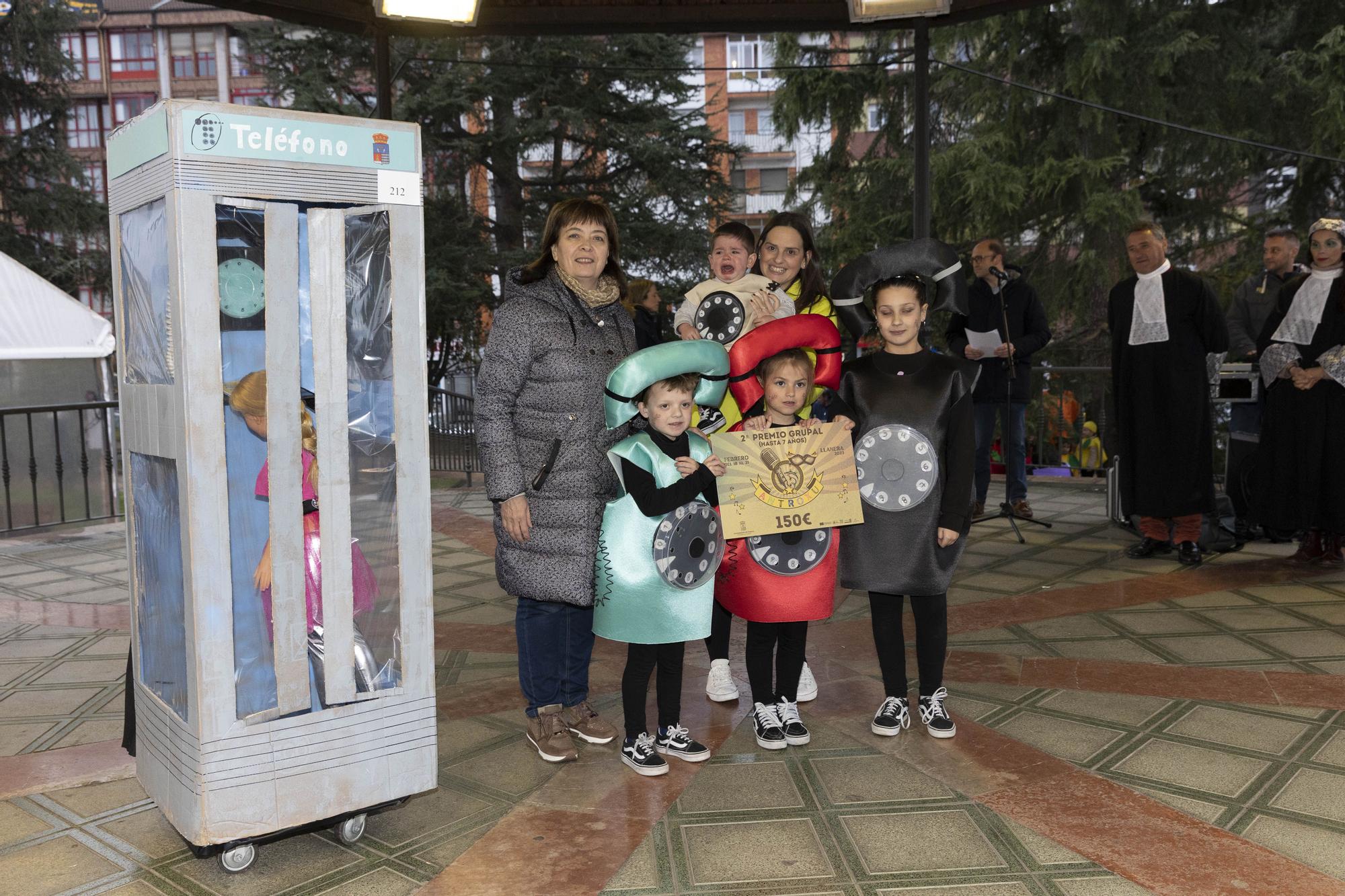 Antroxu a todo volumen con música del festival "Bebémastic": así fue el concurso infantil de Llanera