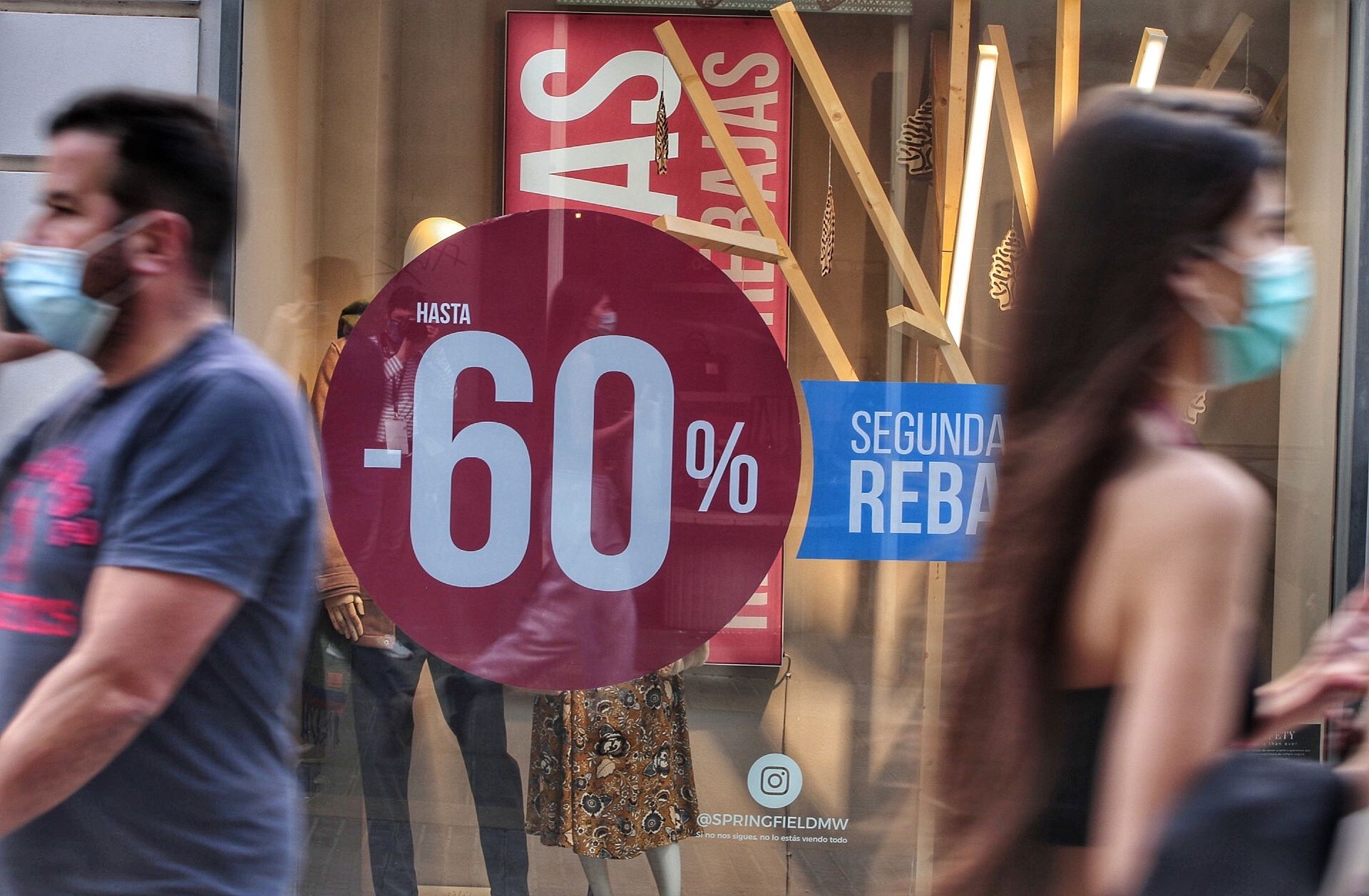 Primer día de rebajas en Santa Cruz de Tenerife