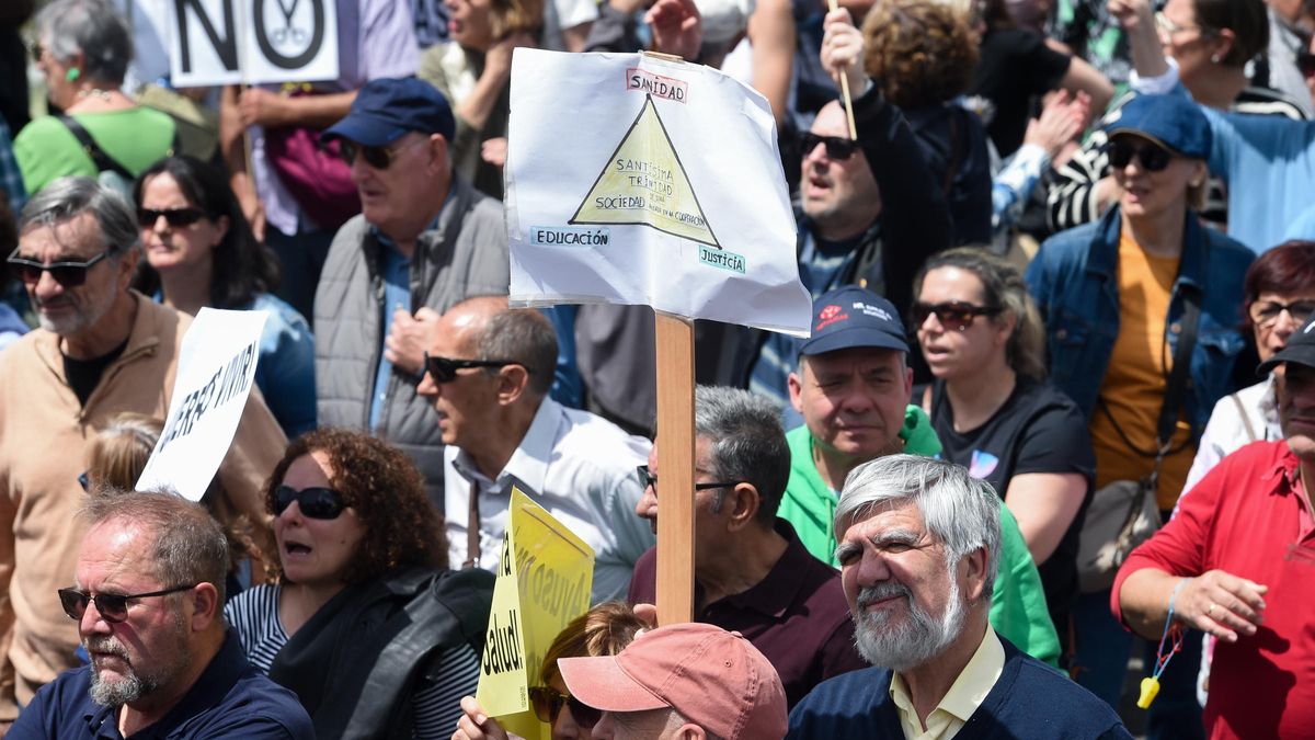 Manifestación por la sanidad pública