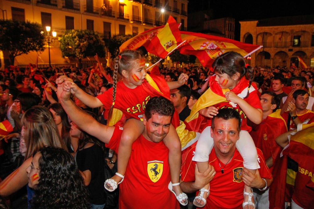 Así se vivió la final de España en el Mundial 2010