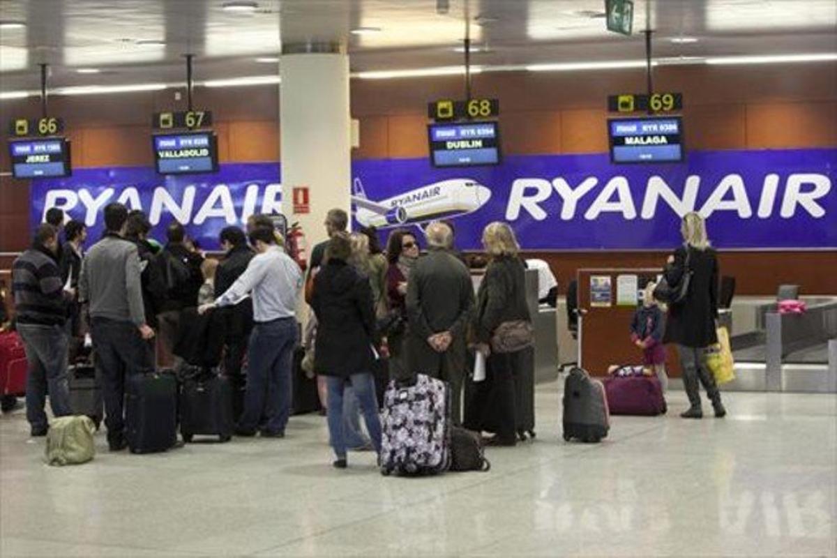 Passatgers de Ryanair.