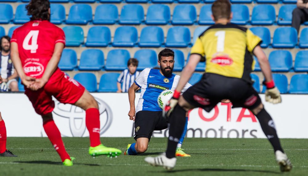 El Alcoyano asfixió la creación del Hércules, sobre todo en la segunda parte.