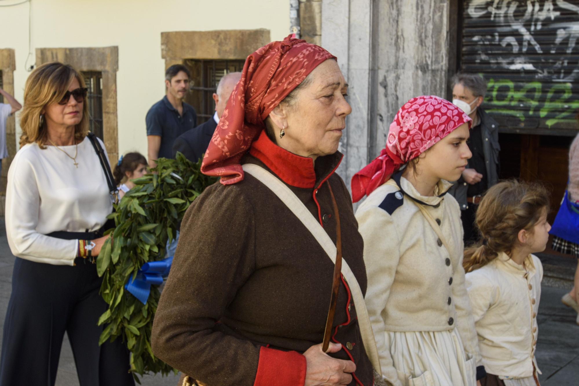 En imágenes: así fue la recreación en Oviedo de la revolución asturiana contra los franceses