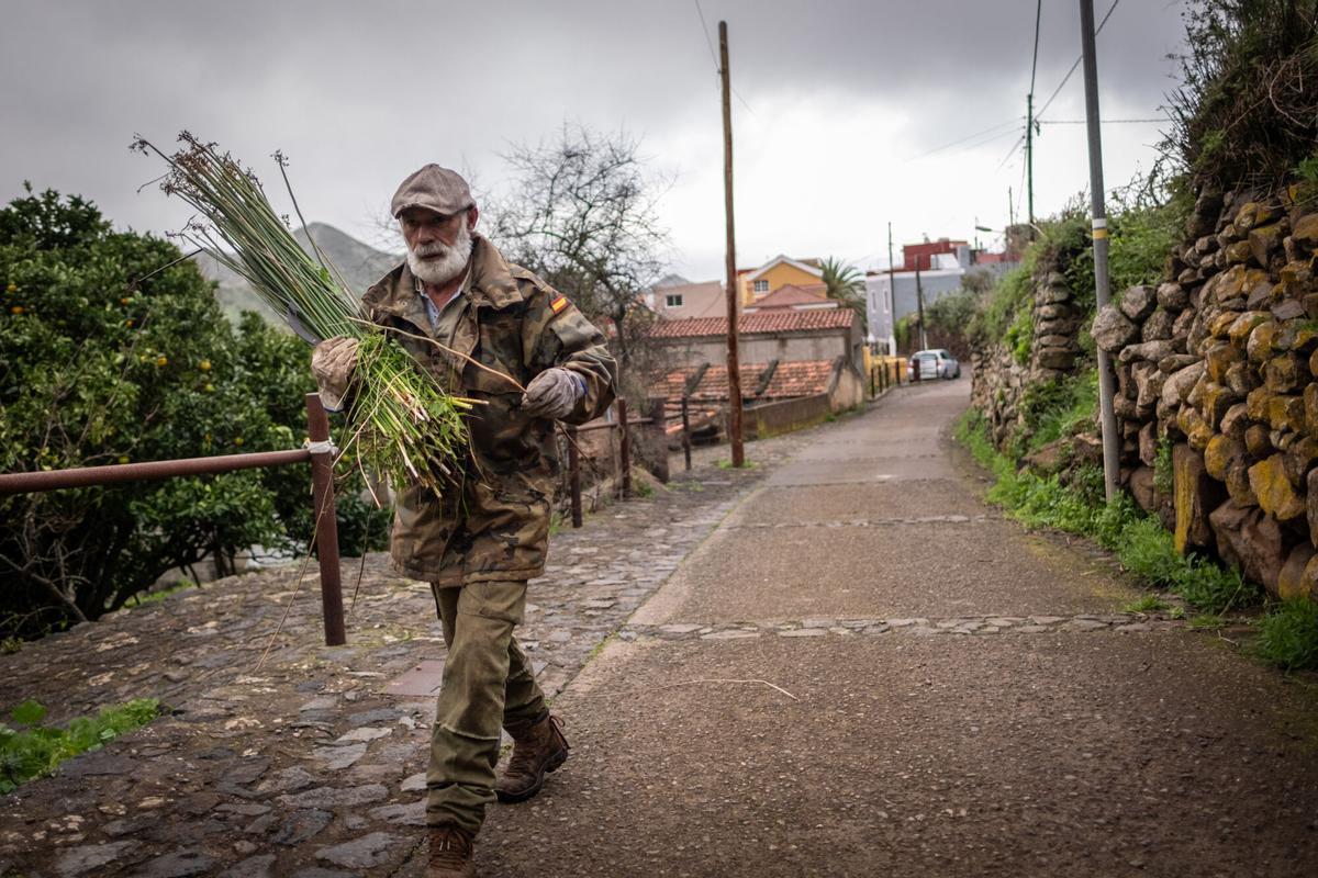 Así es la vida en Las Portelas, localidad de Buenavista del Norte con apenas unos pocos habitantes.