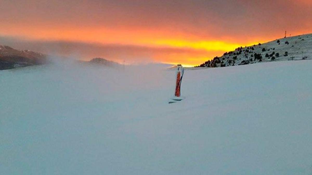 La Molina, la nieve hace historia