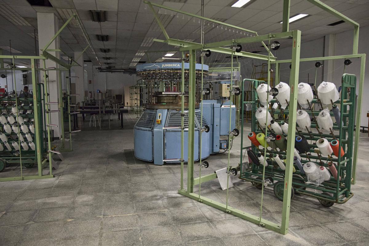 Les imatges de la fàbrica Nylstar a Blanes