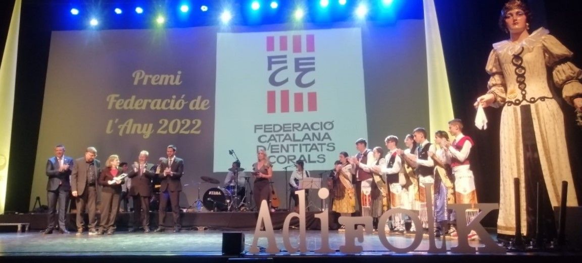 Grupo del Año 2022 de Adifolk