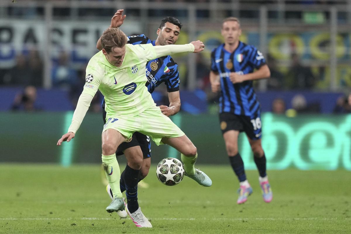 De Jong estuvo a un nivel muy alto en el Giuseppe Meazza
