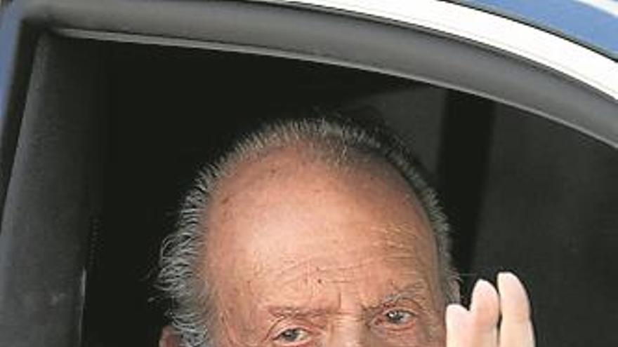 Juan Carlos I tiene «tuberías nuevas»