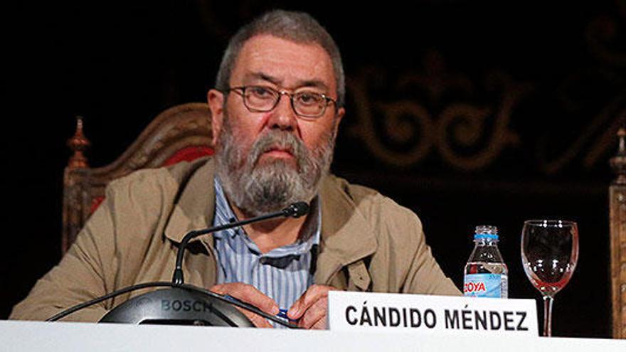 Cándido Méndez. | EFE