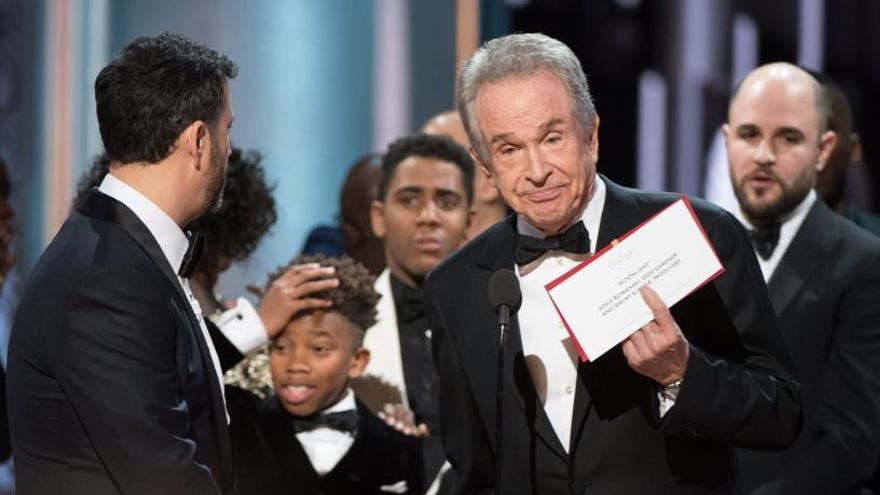 Un dels moments confusos a l&#039;escenari amb l&#039;actor Warren Beatty