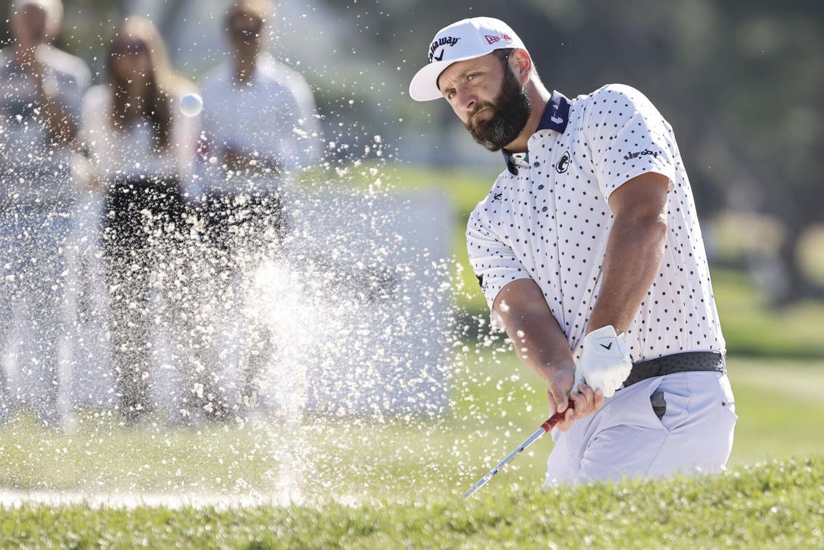 Rahm, durante la primera vuelta del Open de España