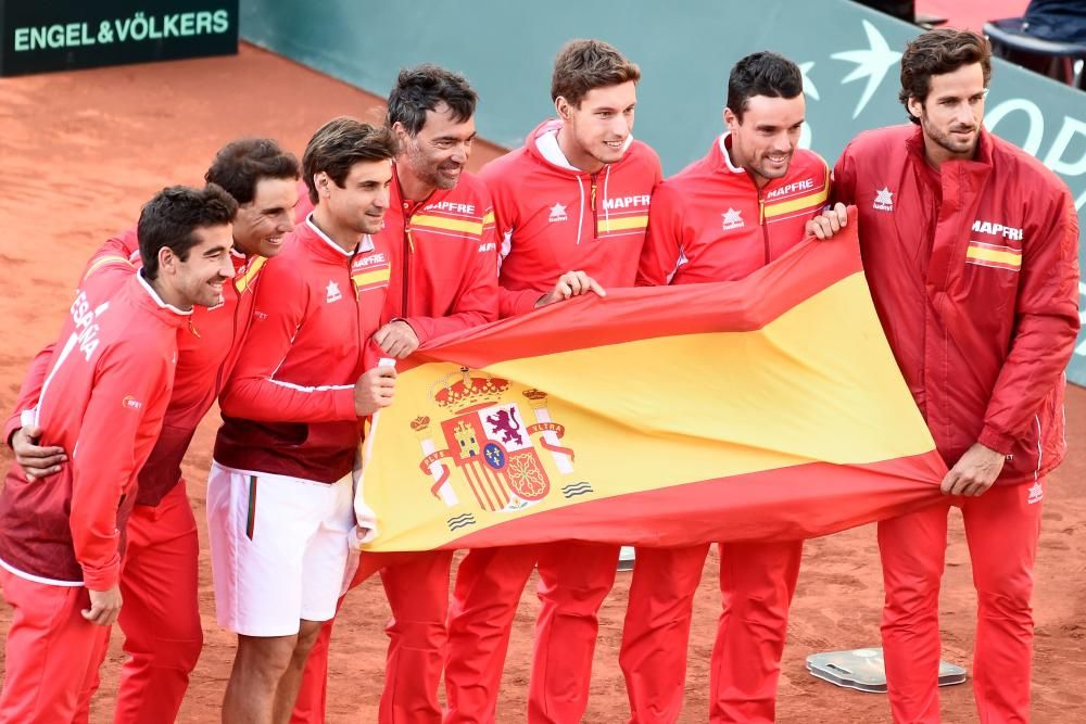 Copa Davis: David Ferrer - Philipp Kohlschreiber