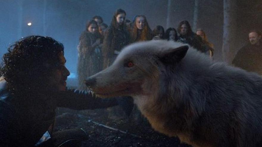 Jon Nieve en una escena de la serie.