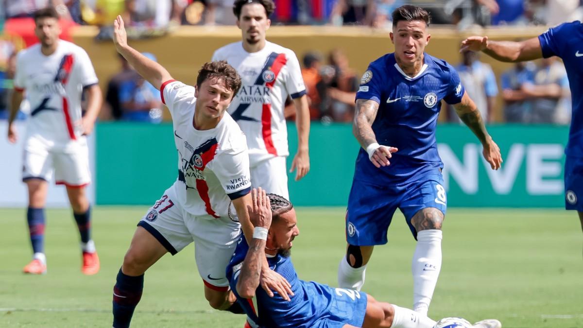 Joao Neves ante el Chelsea