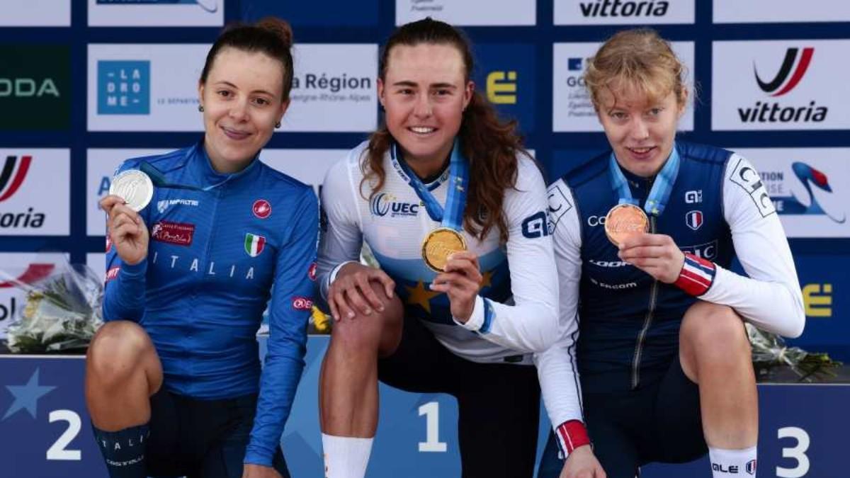 Paula Blasi fa història i es proclama campiona d’Europa sub 23 en ruta
