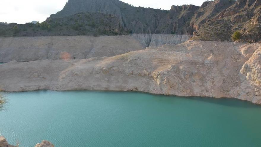 El pantano del Cenajo, el más grande de la cuenca del Segura, se encuentra al 8% de su capacidad.