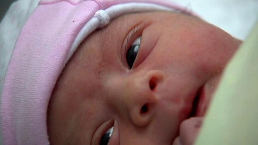 Raisa, primer bebé del año 2018 en España