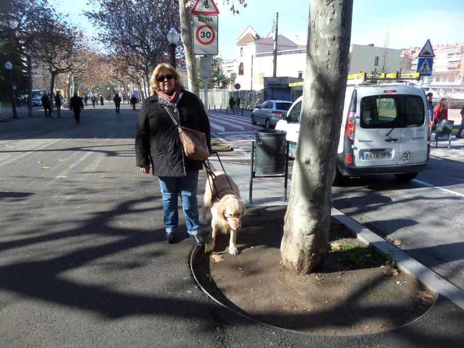 Problemes de mobilitat per a les persones cegues