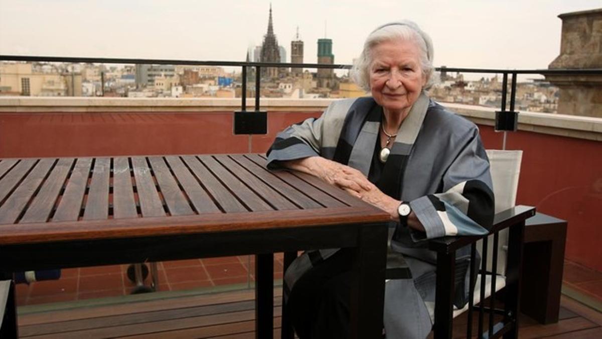 P. D. James, el 23 de abril del 2009 en Barcelona.