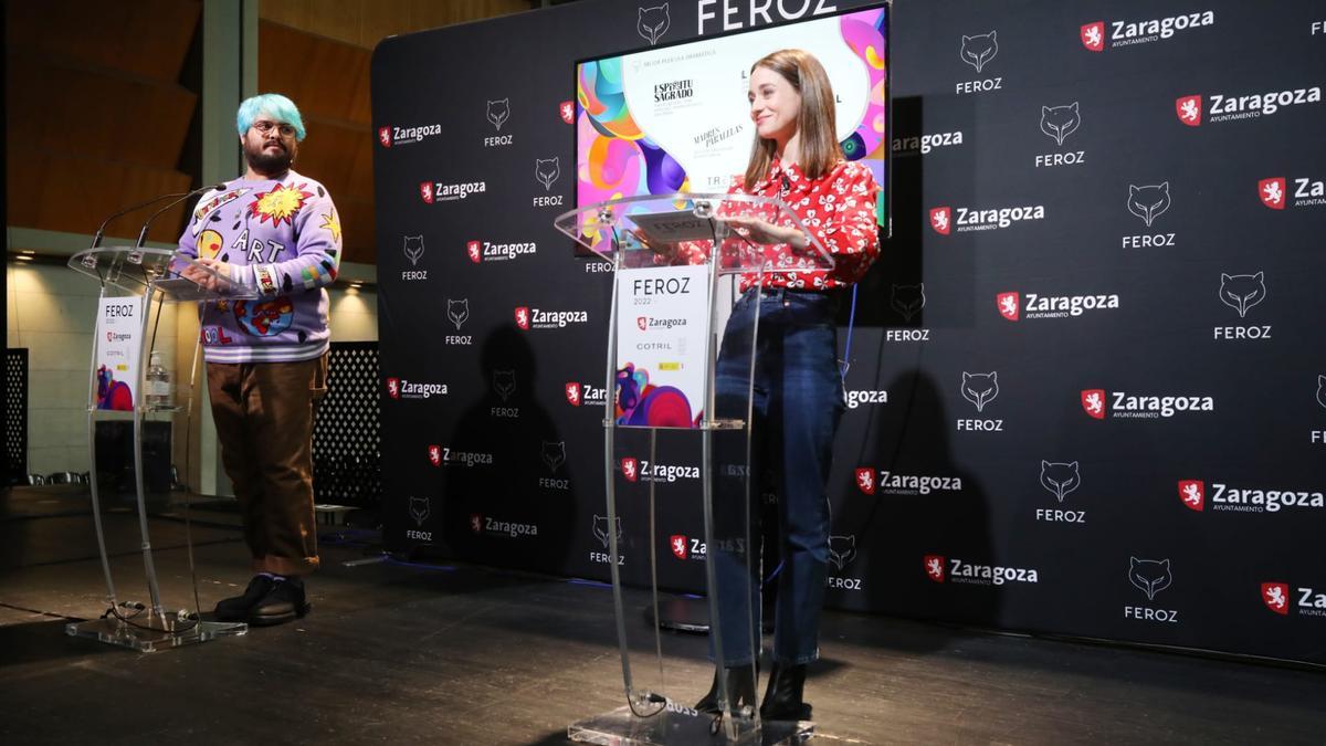 Los actores Elena Rivera y Brays Efe han sido los encargados de leer las nominaciones.