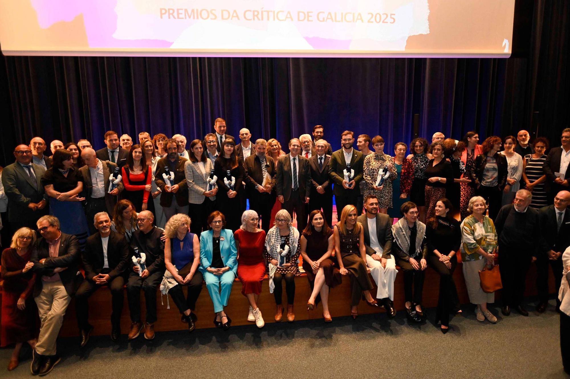 As imaxes da gala dos Premios da Crítica de Galicia