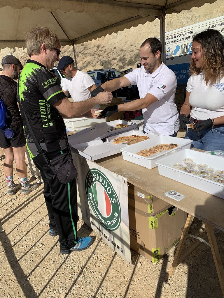 Todas las imágenes del cross por las calas de Bolnuevo, en Mazarrón