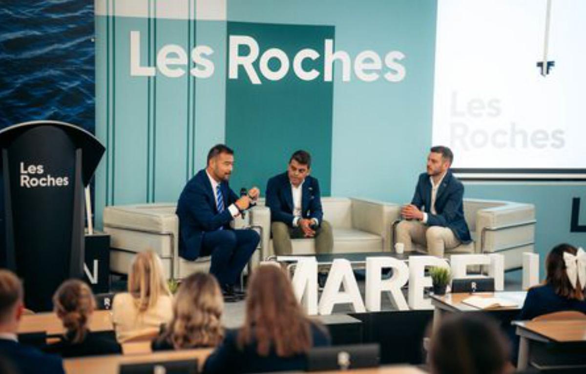 El encuentro en Les Roches. | L.O.