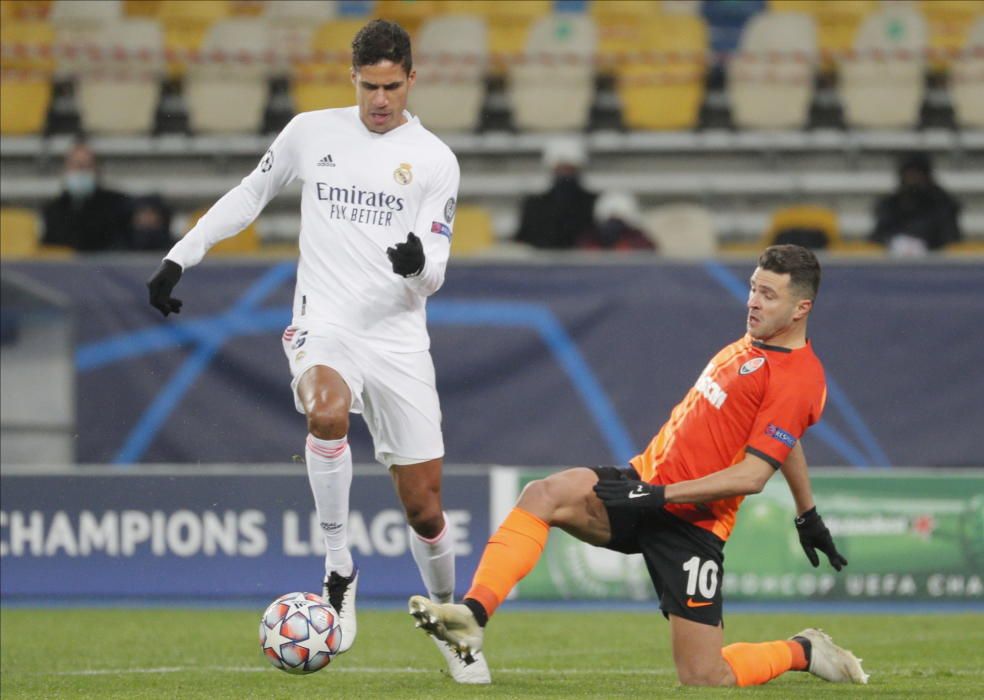 Champions League: Shakhtar Donetsk - Real Madrid.