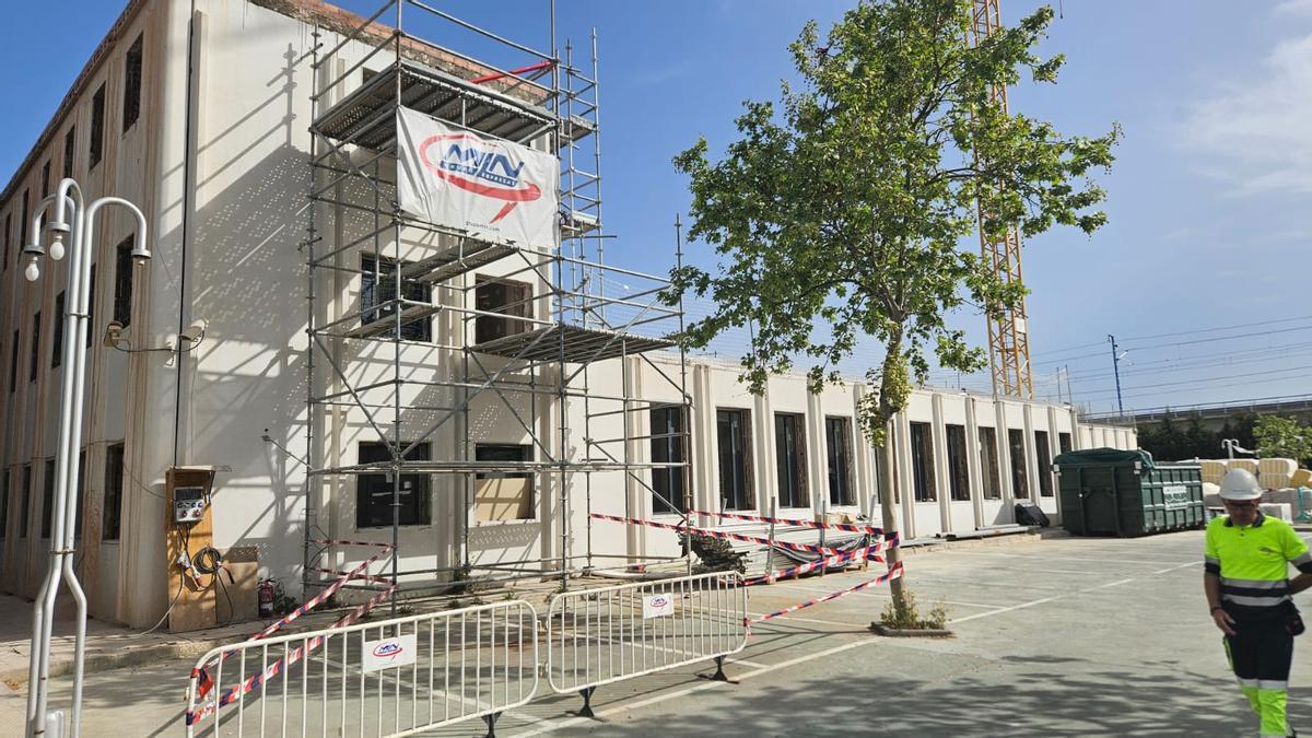 En imágenes I Así avanzan las obra del centro de emergencias de Aragón